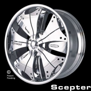 Spinweel Spinner Wheel 5 Spoke - Scepter