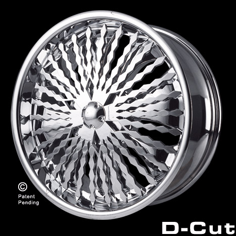 Spinweel Spinner Wheel Full Plate 36 Spoke - D Cut