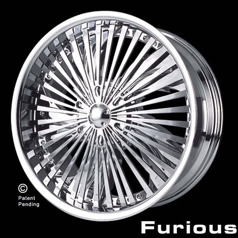 Spinweel Spinner Wheel Full Plate 36 Spoke - Furious