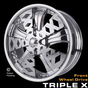 Spinweel Spinner Wheel 5 Spoke Front Wheel Drive - Triple X