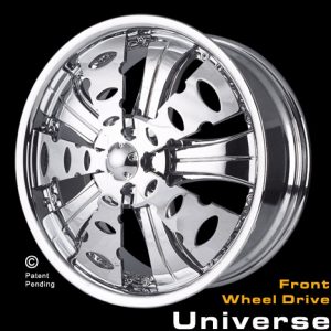 Spinweel Spinner Wheel 5 Spoke Front Wheel Drive - Universe