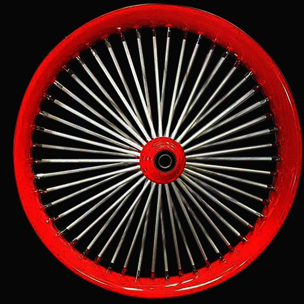 MOVEMENT PRODUCTS INC - FAT SPOKE FORGED OEM PAINTED OUTER STAINLESS SPOKES
